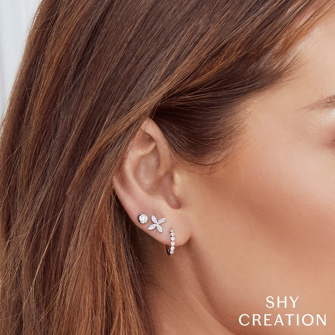 Chubby Bezel Diamond Studs - 0.22 CTW