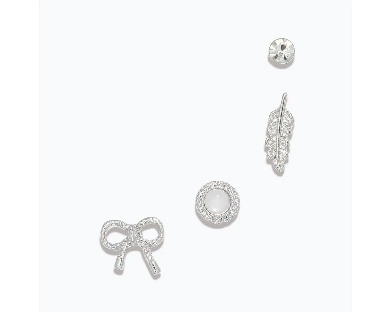 Delicate Silver Studs
