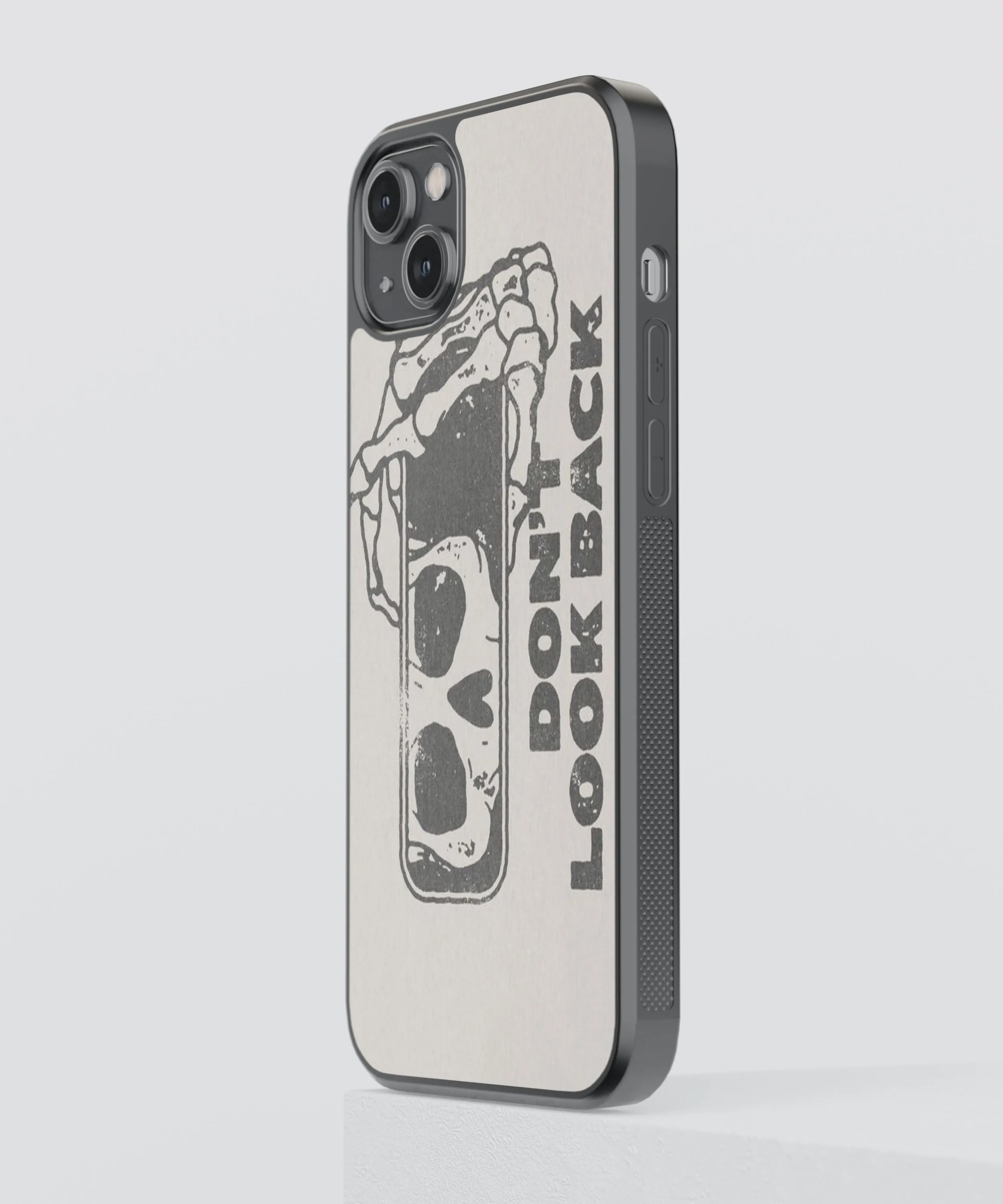 Don't Look Back Pop Culture Glass Phone Case Cover