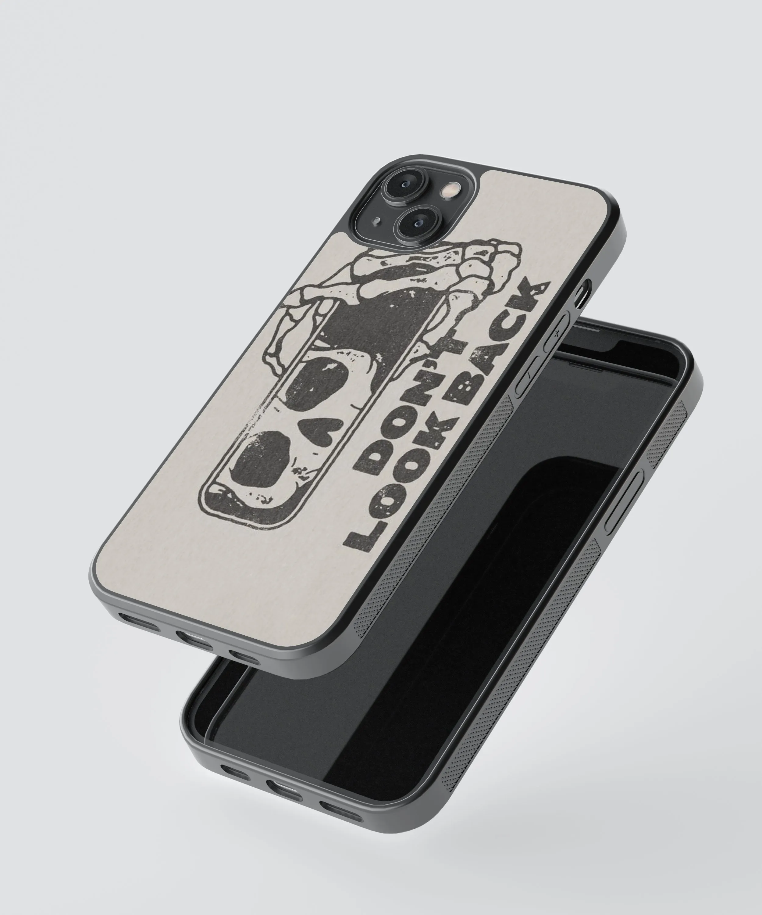 Don't Look Back Pop Culture Glass Phone Case Cover