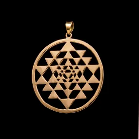 Large Sri Yantra Pendant