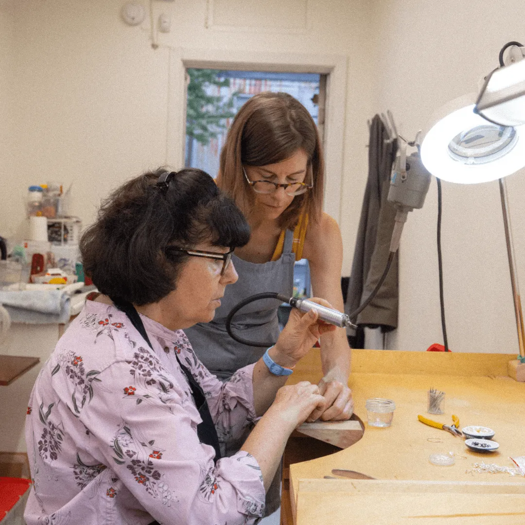 WORKSHOP - Make a Bracelet or a pair of Earrings with Real Pearls